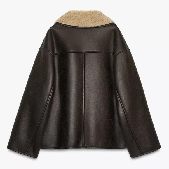 ZARA ZW COLLECTION DOUBLE-FACED JACKET